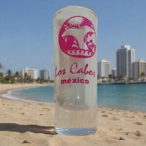 Los Cabos Delight: Collectible Souvenir Shot Glass from Mexico